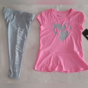 Girl's Under Armour Outfit NWT